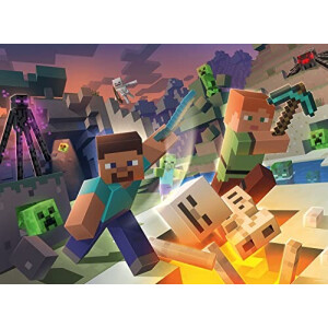 Puzzle Minecraft 49x36 cm 100 pièces