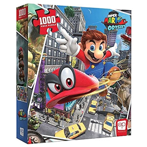 Puzzle Super Mario couleurs assorties 48.3x68.6 cm 1000 pièces