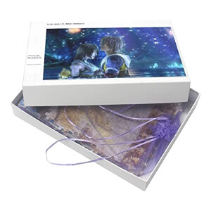 Puzzle Final Fantasy en carton de feuillespouces 3D 38x26 cm 1000 pièces