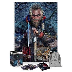 Puzzle Assassin's Creed assassins creed valhalla eivor 68x48 cm 1000 pièces