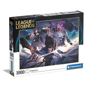 Puzzle League of Legends multicolore 1000 pièces