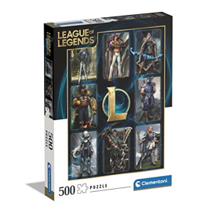 Puzzle League of Legends multicolore 500 pièces