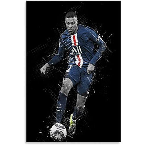 Puzzle Kylian Mbappé sans cadre 35x25 cm 200 pièces